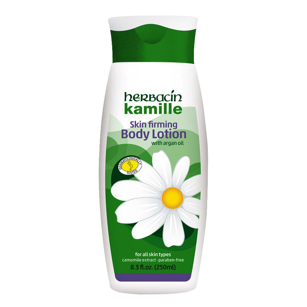 Herbacin Kamille Skin Firming Body Lotion for All Skin Types, 8.3 Oz